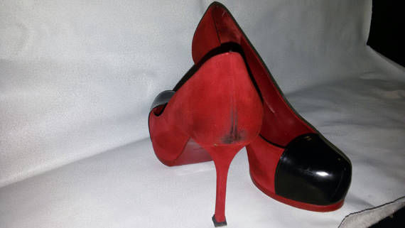 Женские туфли ремонт и покраска